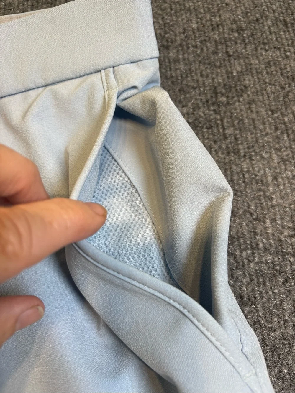 Nike Golf Men's Dri-FIT Shorts Size 35 Light Armory Blue CU9740-441 EUC